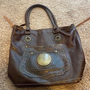 Leather purse